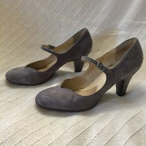 Naturalizer Believe Grey Mary Jane Pumps